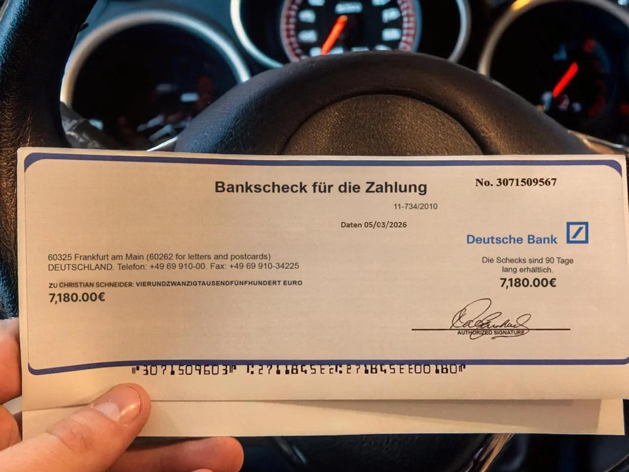 Christian Schneider Ergebnis